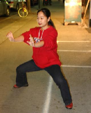 Sifu Emiko Hsuen in Golden Bridge