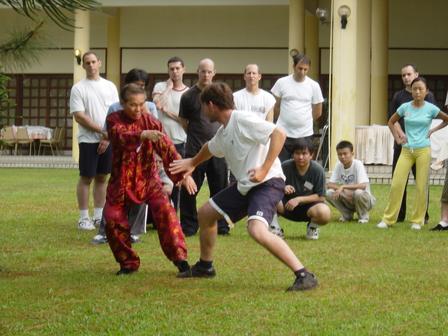 kungfu sparring