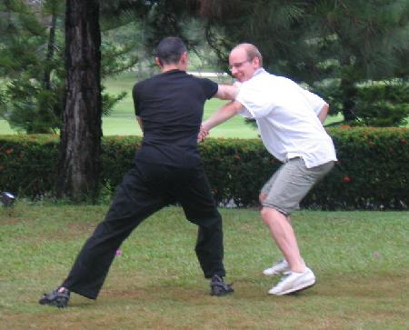 Shaolin sparring