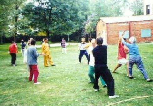 Taijiquan sparring