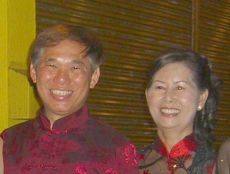 Grandmaster and Mrs Wong Kiew Kit