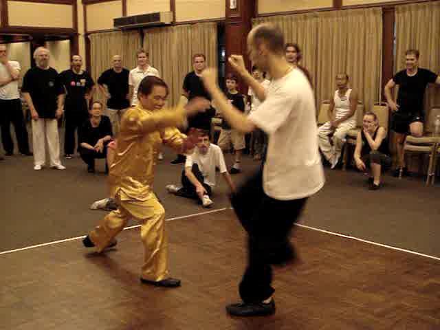 kungfu sparring