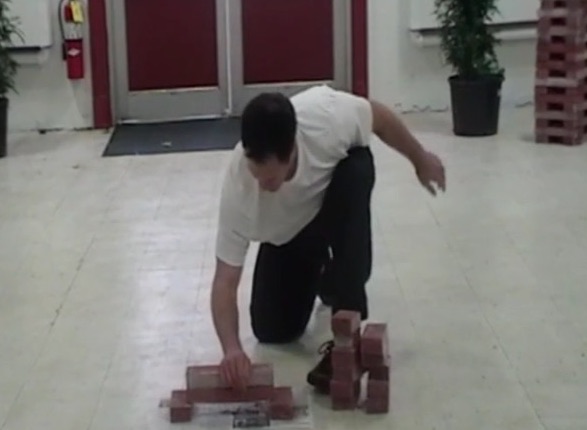 Breaking the bottom brick