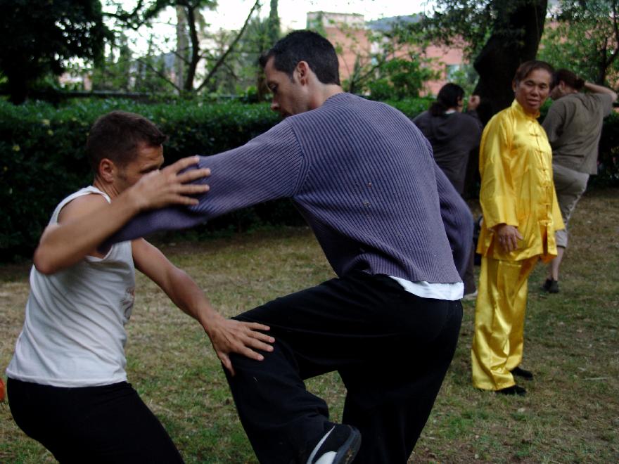 Shaolin sparring