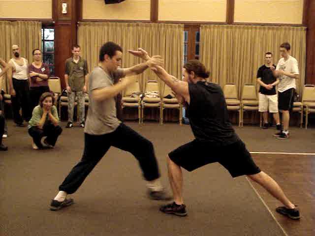 kungfu sparring