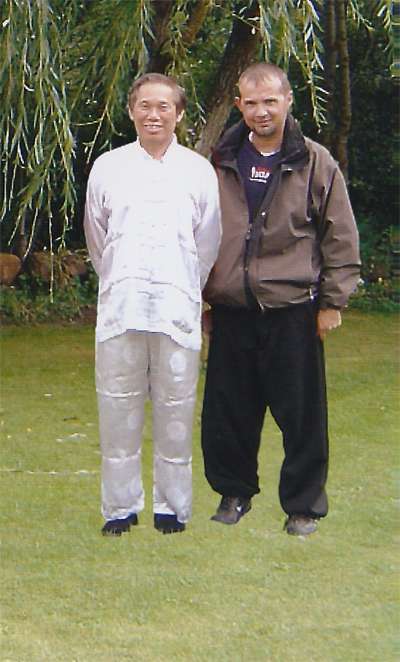 Grandmaster Wong and Sifu Manoro