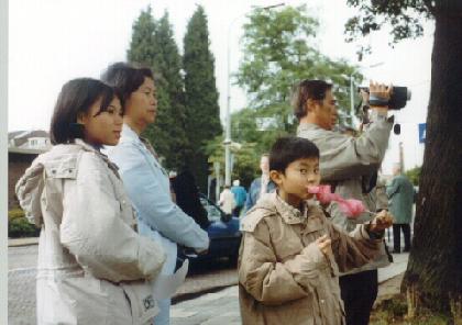 Sifu Wong and his Family