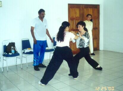 kungfu sparring