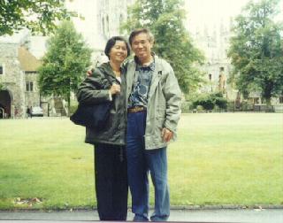 Sifu Wong and his wife