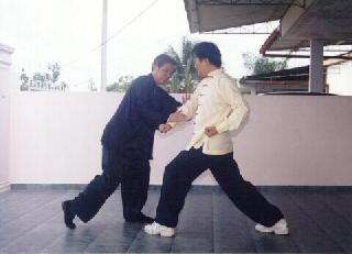 Flowing aspect of Taijiquan