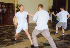 Kungfu sparring