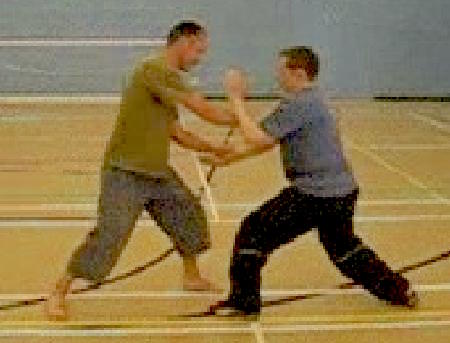 Taijiquan free sparring