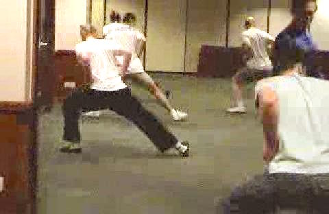 Shaolin Kung Fu footwork