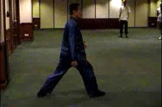 Shaolin Kung Fu footwork