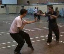 Free Sparring using Shaolin Kungfu