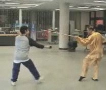 Spear against Single Knife